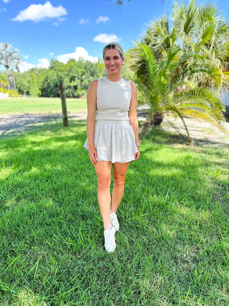 Landon top-beige
