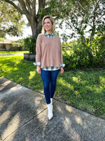 Percy plaid top
