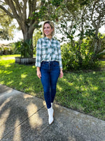 Percy plaid top