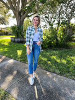 Percy plaid top