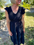Lillian dress-black