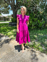 Violet dress