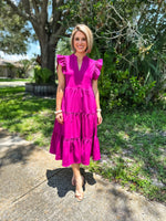Violet dress