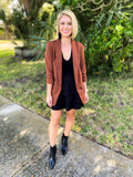 Corduroy tiers skirt